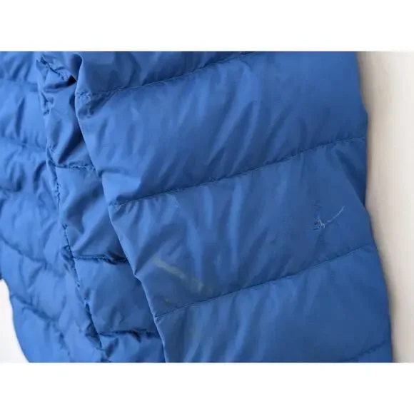L.L. Bean Kids Ultralight 650 Down Hooded Jacket Size L (14-16) - Blue - Picture 8 of 14